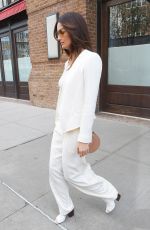 LILY ALDRIDGE Out and About in New York 04/24/2018