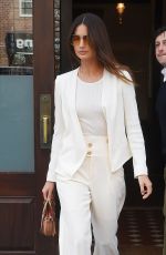 LILY ALDRIDGE Out and About in New York 04/24/2018
