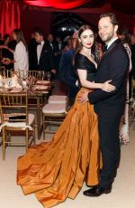 LILY COLLINS at Cartier