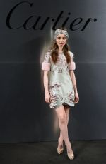 LILY COLLINS at Cartier