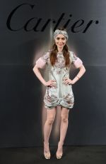 LILY COLLINS at Cartier