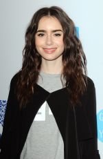 LILY COLLINS at WE Day California in Los Angeles 04/19/2018