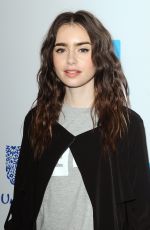 LILY COLLINS at WE Day California in Los Angeles 04/19/2018