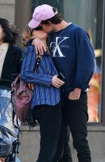 LILY JAMES and Matt Smith Out in New York 04/24/2018