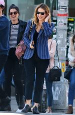 LILY JAMES and Matt Smith Out in New York 04/24/2018
