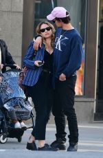 LILY JAMES and Matt Smith Out in New York 04/24/2018