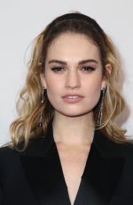 LILY JAMES at Little Woods Screening at Tribeca Film Festival 04/21/2018
