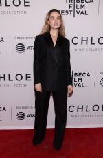 LILY JAMES at Little Woods Screening at Tribeca Film Festival 04/21/2018