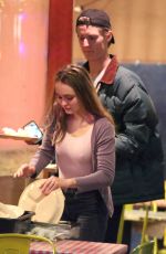 LILY-ROSE DEPP and Walker Bunting at Pinches Tacos in West Hollywood 04/20/2018