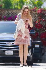 LILY-ROSE DEPP Arrives at a Spa in Los Angeles 04/23/2018