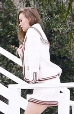 LILY-ROSE DEPP on the Set of a Photoshoot at a Beach in Malibu 04/04/2018