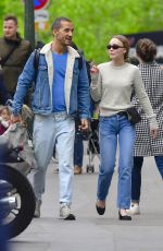 LILY-ROSE DEPP Out and About in Paris 04/29/2018