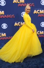 LINDSEY VONN at 2018 ACM Awards in Las Vegas 04/15/2018