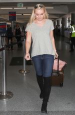 LINDSEY VONN at LAX Airport in Los Angeles 04/20/2018