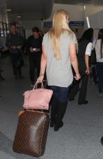 LINDSEY VONN at LAX Airport in Los Angeles 04/20/2018