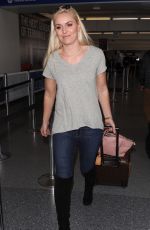 LINDSEY VONN at LAX Airport in Los Angeles 04/20/2018