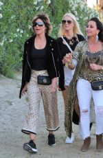 LISA RINNA and KYLE RICHARDS at 2018 Coachella Valley Music and Arts Festival 04/14/2018