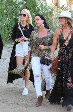 LISA RINNA and KYLE RICHARDS at 2018 Coachella Valley Music and Arts Festival 04/14/2018