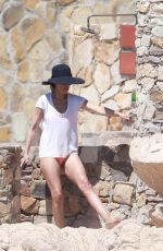 LISA RINNA in Bikini on Vacationing in Cabo San Lucas 04/04/2018