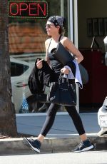 LISA RINNA Leaves Yoga Class in Studio City 04/08/2018