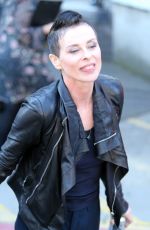 LISA STANSFIELD Leaves ITV Studios in London 04/05/2018