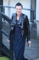 LISA STANSFIELD Leaves ITV Studios in London 04/05/2018