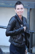LISA STANSFIELD Leaves ITV Studios in London 04/05/2018