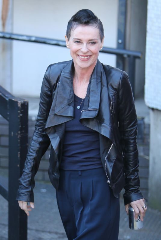 LISA STANSFIELD Leaves ITV Studios in London 04/05/2018