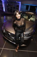 LIZZIE CUNDY at Lexus LS 500 Launch in London 04/19/2018