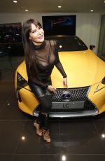 LIZZIE CUNDY at Lexus LS 500 Launch in London 04/19/2018