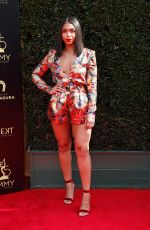 LORI HARVEY at Daytime Emmy Awards 2018 in Los Angeles 04/29/2018