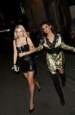 LOTTIE MOSS and EMILY BLACKWELL at Libertine Nightclub in London 04/26/2018