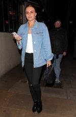 LOTTIE MOSS and EMILY BLACKWELL at Ours Restaurant in London 04/25/2018