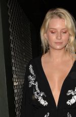 LOTTIE MOSS and EMILY BLACKWELL at Ours Restaurant in London 04/25/2018