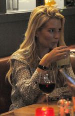 LOTTIE MOSS, EMILY BLACKWELL, SOPHIE BABBOO and FRANKIE GAFF at Bluebird Restaurant in London 04/03/2018