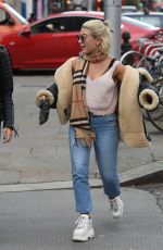 LOTTIE MOSS, EMILY BLACKWELL, SOPHIE BABBOO and FRANKIE GAFF at Bluebird Restaurant in London 04/03/2018