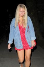 LOTTIE MOSS Night Out in London 04/28/2018