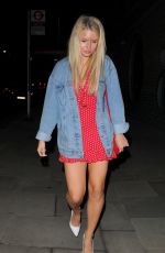 LOTTIE MOSS Night Out in London 04/28/2018