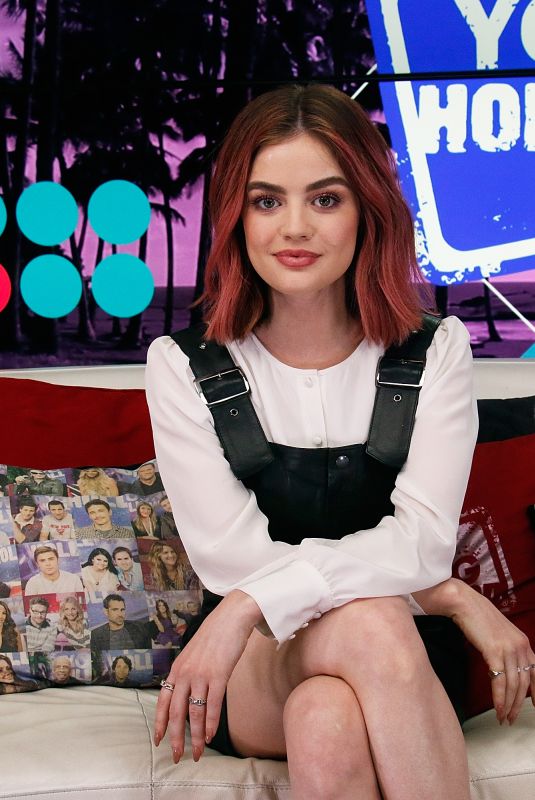 LUCY HALE at Young Hollywood Studio in Los Angeles 04/11/2018