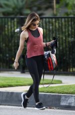 LUCY HALE Heading to a Workout in Los Angeles 04/03/2018