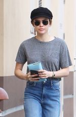 LUCY HALE in Jeans Out for Coffee in Los Angeles 04/04/2018