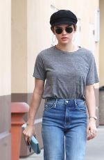LUCY HALE in Jeans Out for Coffee in Los Angeles 04/04/2018