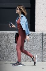 LUCY HALE Leaves Morning Workout at a Gym in Los Angeles 04/03/2018