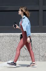 LUCY HALE Leaves Morning Workout at a Gym in Los Angeles 04/03/2018