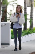 LUCY HALE Out and About in Pasadena 04/28/2018