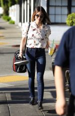 LUCY HALE Out for a Tea in Los Angeles 04/03/2018