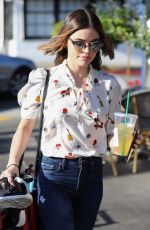 LUCY HALE Out for a Tea in Los Angeles 04/03/2018