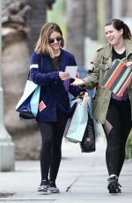 LUCY HALE Out Shopping in Los Angeles 04/07/2018