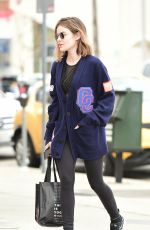 LUCY HALE Shopping at AT&T Store in Los Angeles 04/07/2018