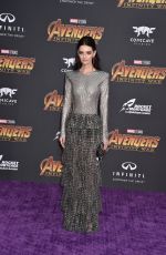 LYDIA HEARST at Avengers: Infinity War Premiere in Los Angeles 04/23/2018